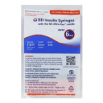 BD Syringes Ultra Fine 31g; 1/2cc; 8mm (5/16 in)
