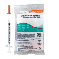 10ct BD syringes ultra-fine 30g 1/2cc 12.7mm 1/2-in