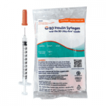 BD Syringes Ultra-Fine 30g; 1/2cc; 12.7mm (1/2 in)