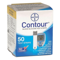Bayer Contour glucose test strips 50ct