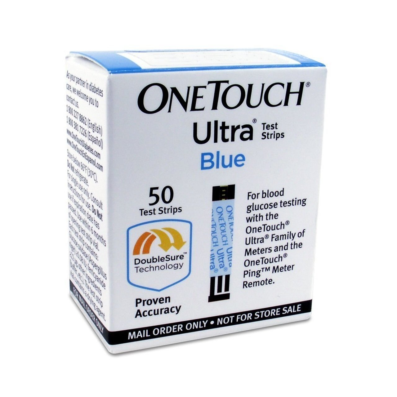 One Touch Ultra Test Strips - Box of 50