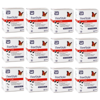 Abbott freestyle-lite test-strips case of 12 x 50ct