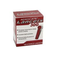 advocate lancets 100 count