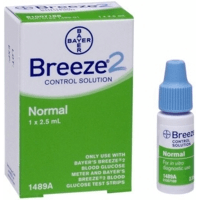 Bayer breeze2 control solution 2.5ml