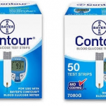 Bayer Contour Glucose Test Strips 100Ct.