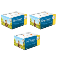 Easy touch 31g 1/2cc 8mm 5/16in 300ct syringes bundle deal