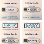 EASYMax Blood Glucose Test Strips Mail Order 200ct.