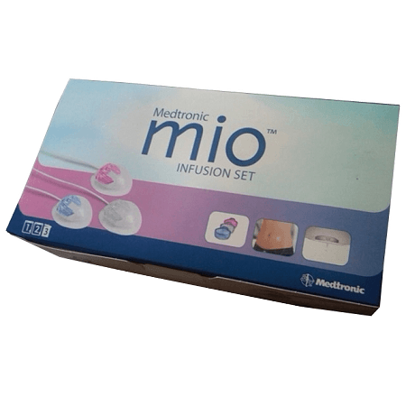 Medtronic Minimed Mio Infusion Set 6mm w/23″ Tube Pink 10/bx MMT 943 ...