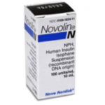 Novolin N Insulin U-100 - 10 mL Vial - DiabetesSupplies4Less