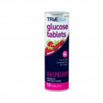 Trividia True Plus Raspberry Glucose Tablets 10 Ct