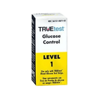 true test glucose control level 1 range