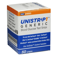 Unistrip1 generic blood glucose test strips