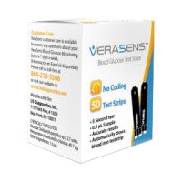 Verasens Blood Glucose Test Strips 50ct
