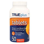Trividia True Plus Orange Glucose Tablets 50ct
