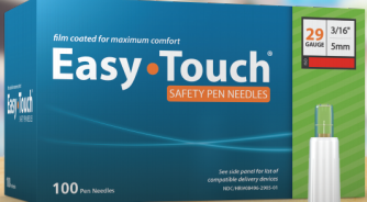 Care Touch Pen Needle 31G 3/16 - 5mm 100ct (Case of 48 units)