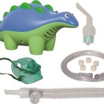 Roscoe Dinosaur Pediatric Nebulizer System with Disposable Neb Kit