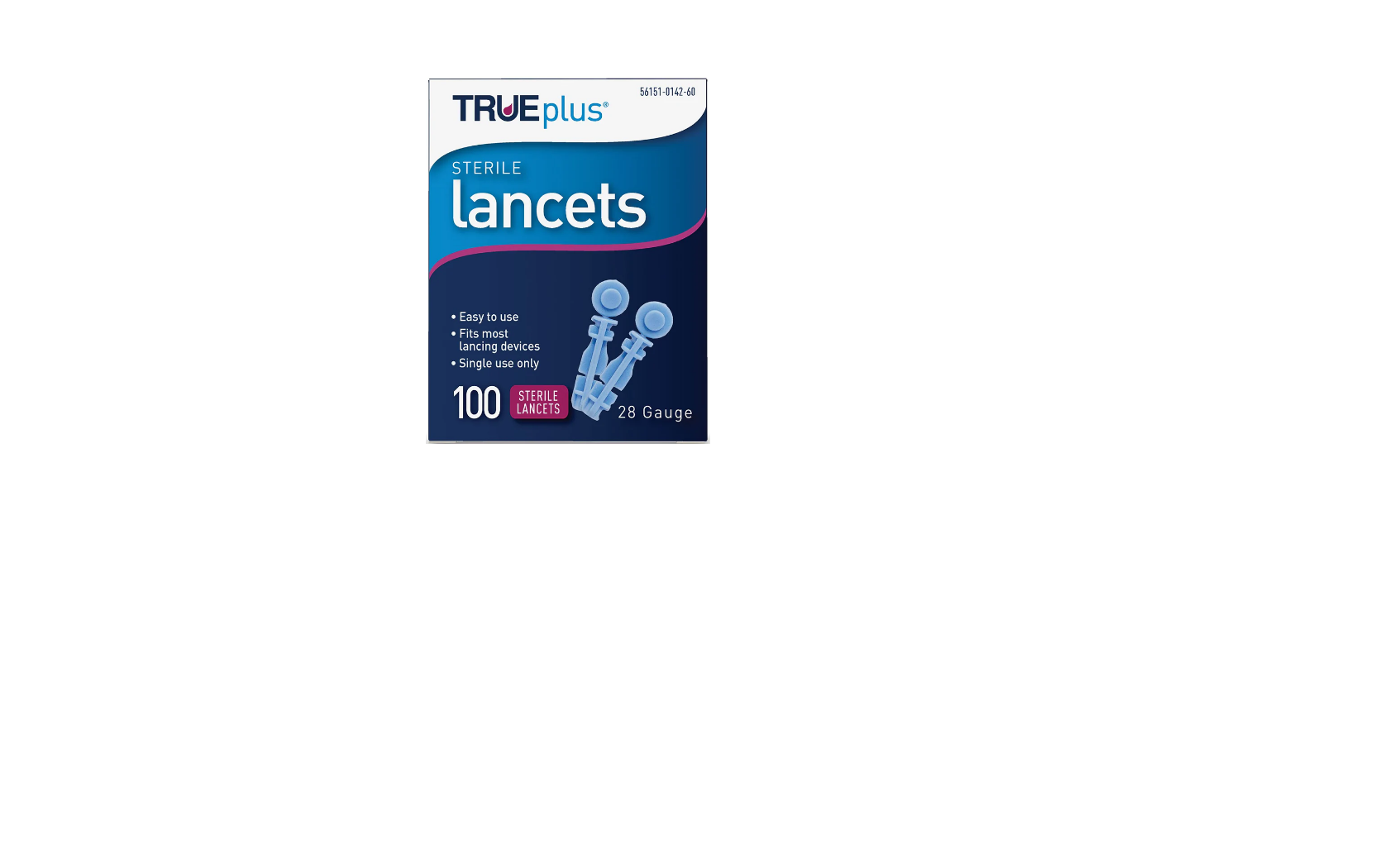 TruePlus Sterile Lancets 28g 100ct