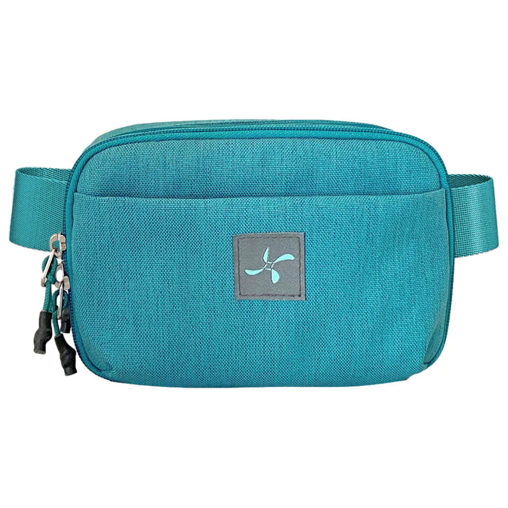 Diabetes Insulated Convertible Belt Bag- Ocean