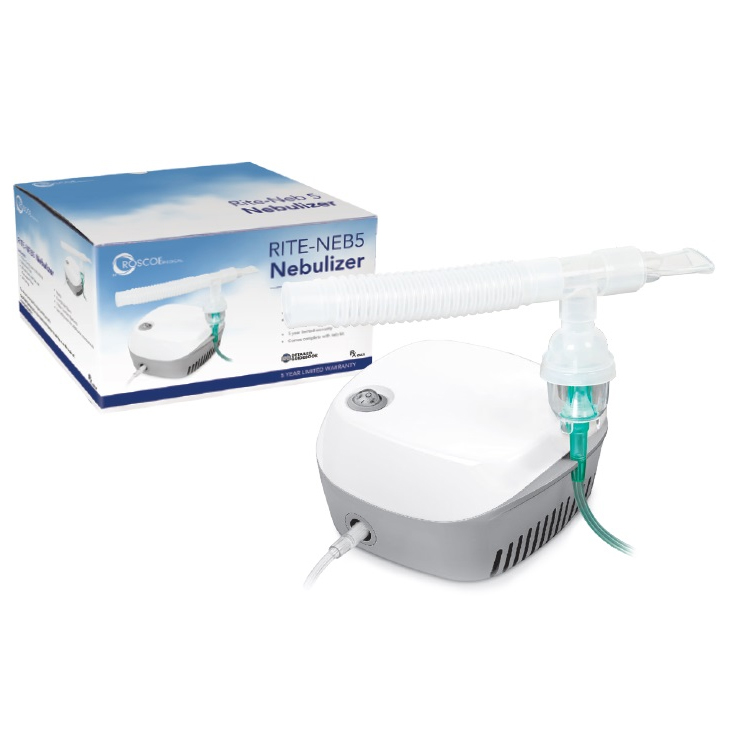 NEBULIZER COMPRESSOR W/ DISPOSABLE NEB KIT 6/CS